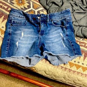 Jean shorts I need gone Barley worn